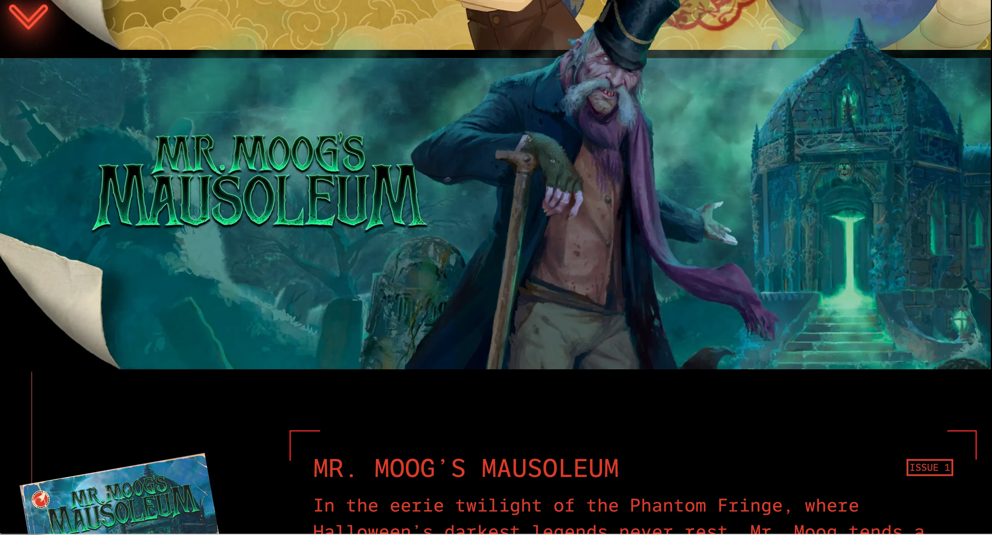 Comic Book Artist Portfolio feature preview